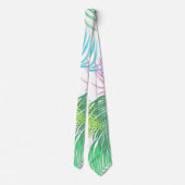 Pastel Palms Krawatte (Rückseite)