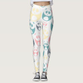 Pastel Pandas Leggings (Vorderseite)