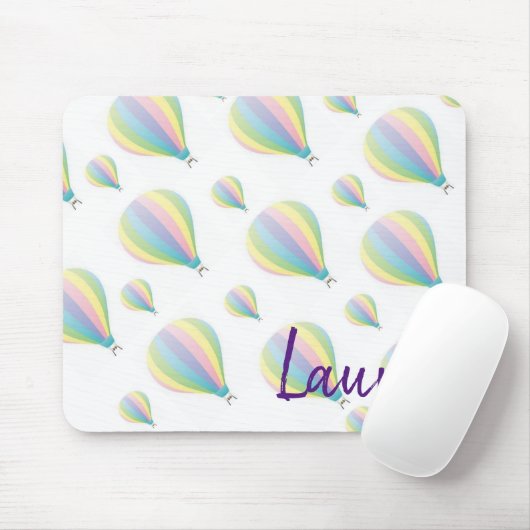 Pastel Parachute Mouse Pad! Mousepad (Mit Mouse)