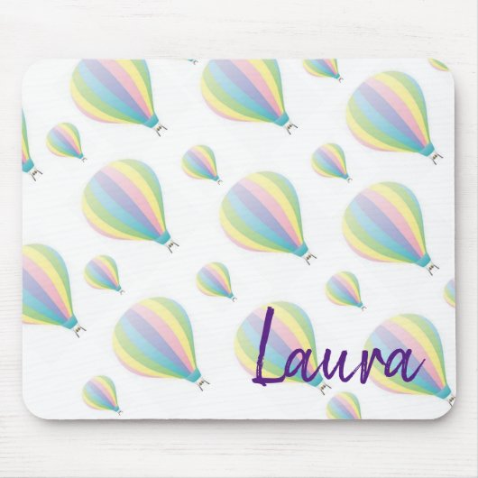 Pastel Parachute Mouse Pad! Mousepad (Vorne)