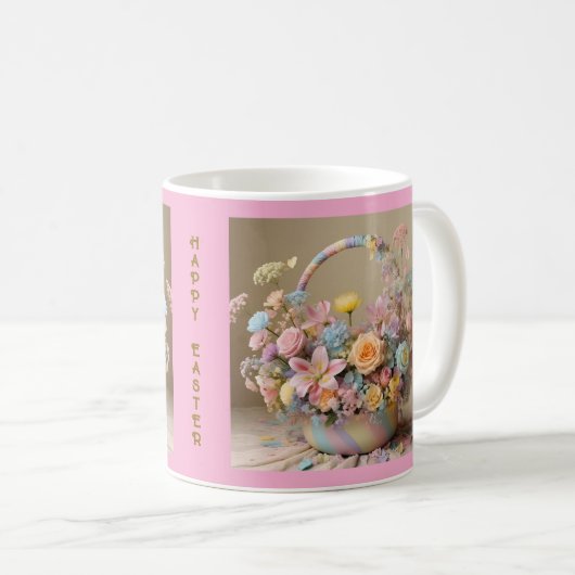'" PASTEL PARADISE " KAFFEETASSE (VorderseiteRechts)