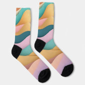 Pastel Paradise - Streifen Socken (Rechts)