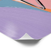 PASTEL PARROT POSTER (Ecke)