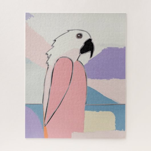Pastel Parrot Puzzle (Vertikal)