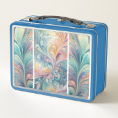 Pastel Party Metall Brotdose (Rückseite)