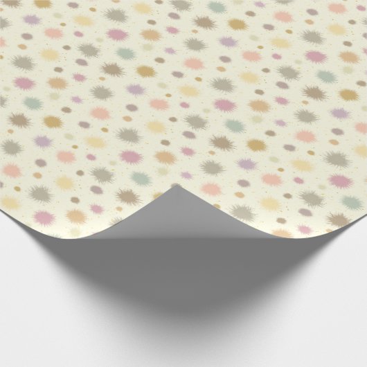 Pastel Party Pollen - nahtlos. Geschenkpapier (Ecke)
