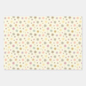 Pastel Party Pollen - nahtlos. Geschenkpapier Set (Vorderseite 3)