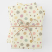 Pastel Party Pollen - nahtlos. Geschenkpapier Set (Beispiel)