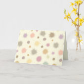 Pastel Party Pollen - nahtlos. Karte (Gelbe Blume)