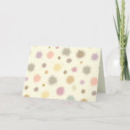 Pastel Party Pollen - nahtlos. Karte