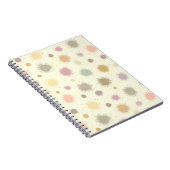 Pastel Party Pollen - nahtlos. Notizblock (Rechte Seite)