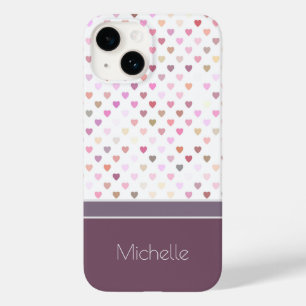 Pastel Passion hört Personalisierten Namen Case-Mate iPhone 14 Hülle