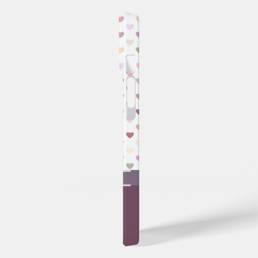 Pastel Passion hört Personalisierten Namen Case-Mate iPhone Hülle (Rückseite / Links)