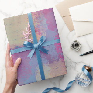 Pastel Patchwork Abstrakt Dreamy Design Geschenkpapier