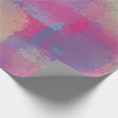 Pastel Patchwork Abstrakt Dreamy Design Geschenkpapier (Ecke)