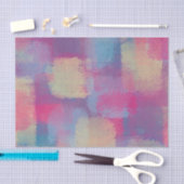Pastel Patchwork Abstrakt Dreamy Design Seidenpapier (Handwerk)