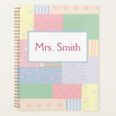 Pastel Patchwork Planer (Vorderseite)