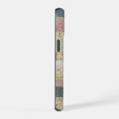 Pastel-Patchwork-Quilt-Handyhülle iPhone 15 Hülle (Rechte Seite)