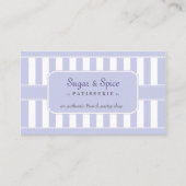 Pastel Patisserie Business Card Visitenkarte (Vorderseite)