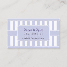 Pastel Patisserie Business Card Visitenkarte