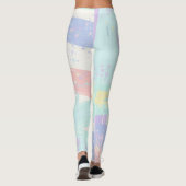 Pastel Patten  Leggings (Rückseite)