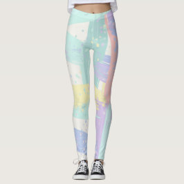 Pastel Patten  Leggings