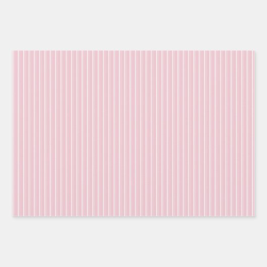 Pastel Pattern of Gray, Mint, Pink Plaid & Stripes Geschenkpapier Set (Vorderseite 2)