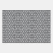 Pastel Pattern of Gray, Pink, Mint Geometric Shape Geschenkpapier Set (Vorderseite 2)