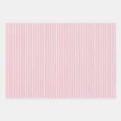 Pastel Pattern of Pink, Mint, Gray Plaid & Stripes Geschenkpapier Set (Vorderseite 2)
