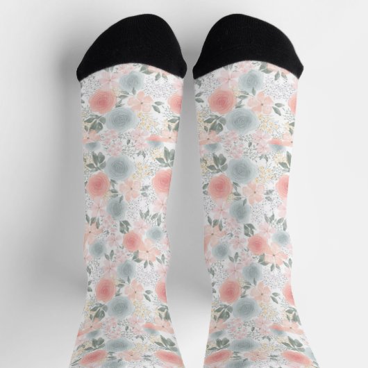 Pastel Pattern Socken (Oben)