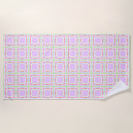 Pastel Pattern Summer Strandtuch