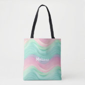 Pastel Pattern Tasche (Vorderseite)