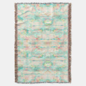 Pastel Pattern Throw Blanket Decke (Vorderseite Vertikal)