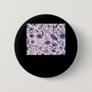 Pastel Pattern - Whimsigoth-Kernstück Button