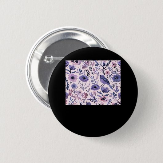 Pastel Pattern - Whimsigoth-Kernstück Button (Vorne & Hinten)