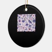 Pastel Pattern - Whimsigoth-Kernstück Keramik Ornament (Links)