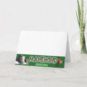 PASTEL PEACE Greeting Card Karte (Rückseite)