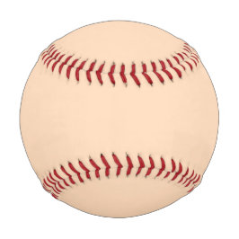 Pastel Peach Solid Color | Classic | elegant Baseball