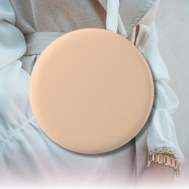 Pastel Peach Solid Color | Classic | elegant Button
