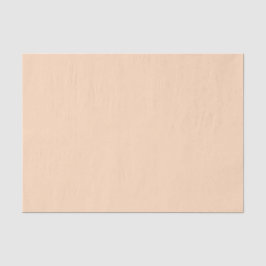 Pastel Peach Solid Color | Classic | elegant Seidenpapier