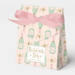 Pastel Peachy Junggeselinnen-Abschied Sparkle Geschenkschachtel