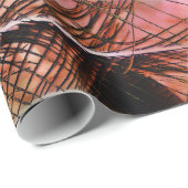 Pastel Peacock Feathers Geschenkpapier (Rolleneckpunkt)