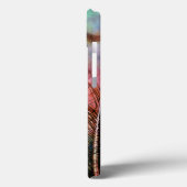 Pastel Peacock Feathers iPad Air Hüllen (Rückseite / Links)