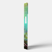 Pastel Peacock Feathers iPad Air Hüllen (Rückseite / Rechts)