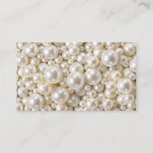 Pastel Pearls Wie viele Kisses Bridal Spiel Begleitkarte (Rückseite)