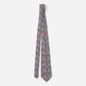Pastel Pebbles Neck Tie Krawatte (Rückseite)