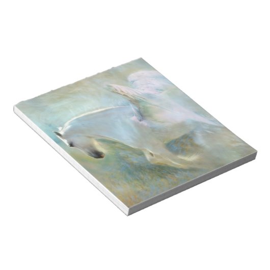 Pastel Pegasus Notizblock (angewinkelt)