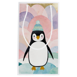 Pastel Penguin Peak Kleine Geschenktüte
