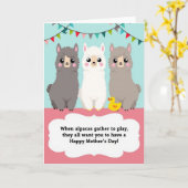 Pastel Pennant Plushies Card Karte (Gelbe Blume)