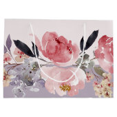 Pastel Peony Große Geschenktüte (Rückseite)